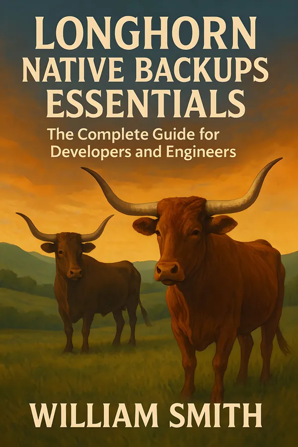 Longhorn Native Backups Essentials : The Complete Guide for Developers and Engineers