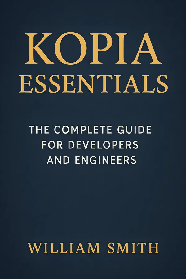Kopia Essentials : The Complete Guide for Developers and Engineers