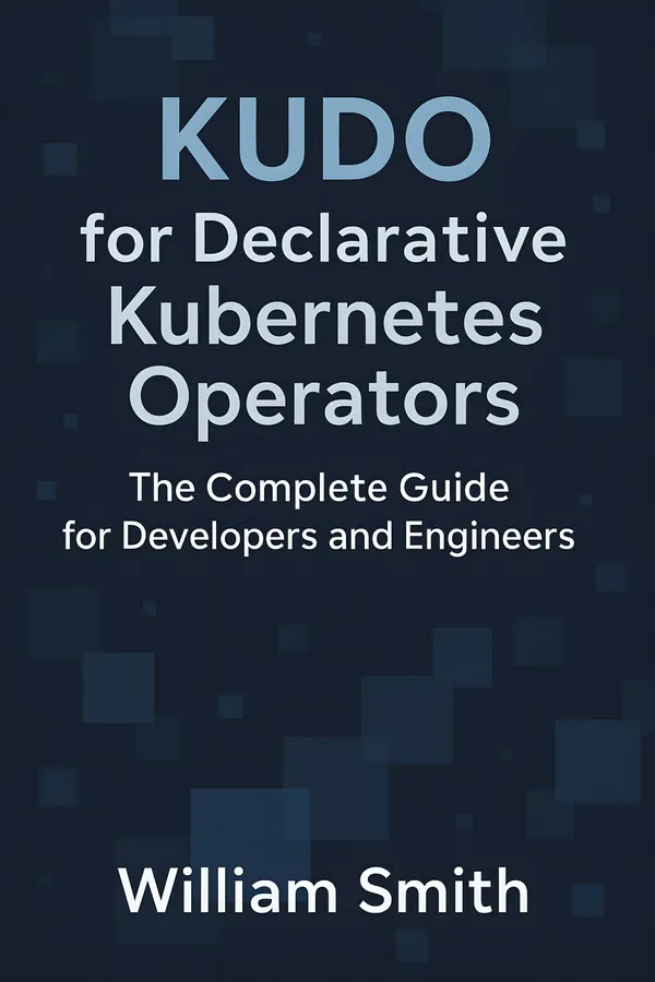 KUDO for Declarative Kubernetes Operators : The Complete Guide for Developers and Engineers