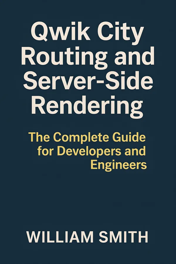 Qwik City Routing and Server-Side Rendering : The Complete Guide for Developers and Engineers