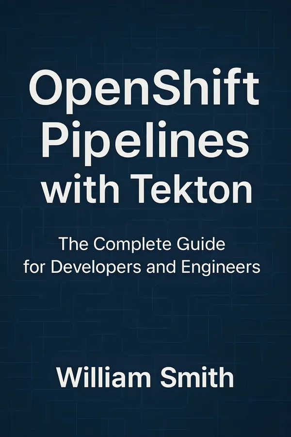 OpenShift Pipelines with Tekton : The Complete Guide for Developers and Engineers