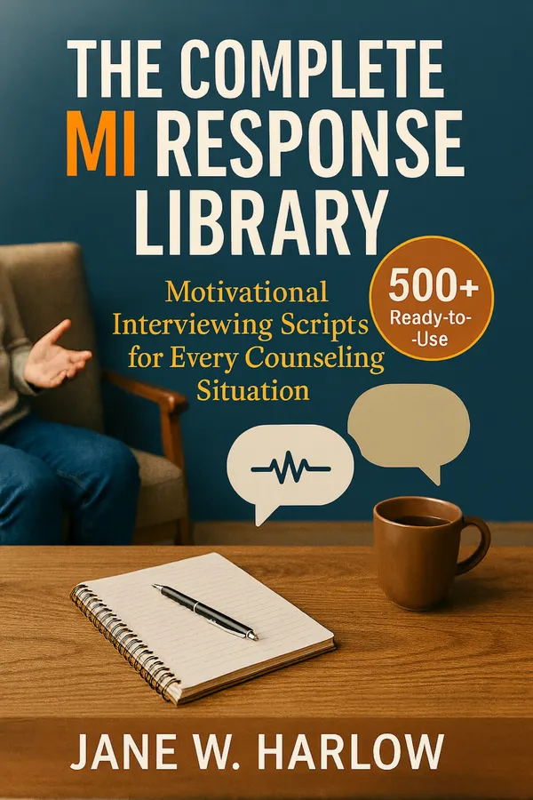 The Complete MI Response Library : 500+ Ready-to-Use Motivational Interviewing Scripts for Every Counseling Situation