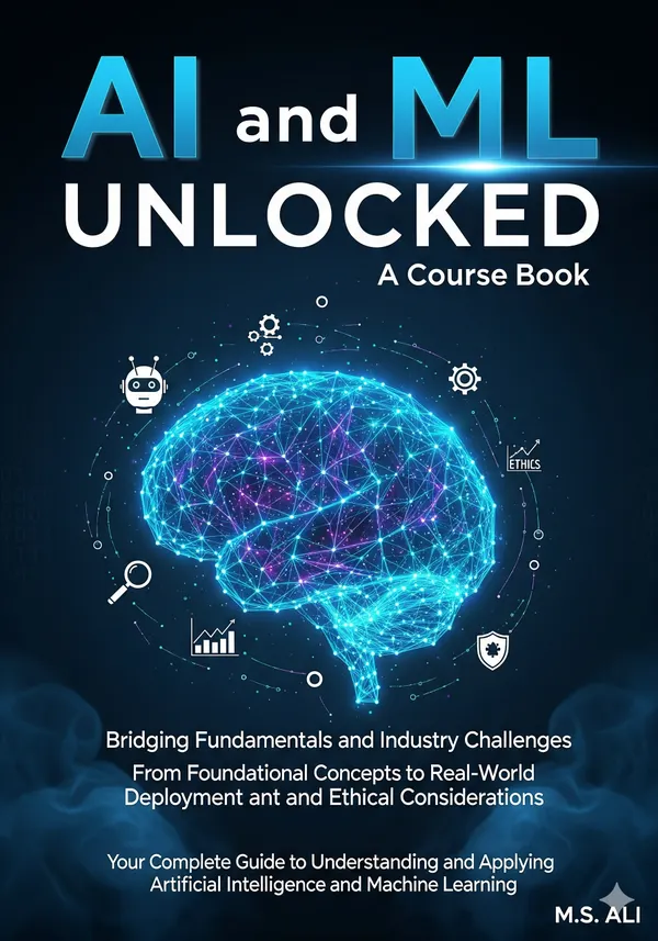 AI and ML Unlocked : A Course Book Bridging Fundamentals and Industry Challenges
