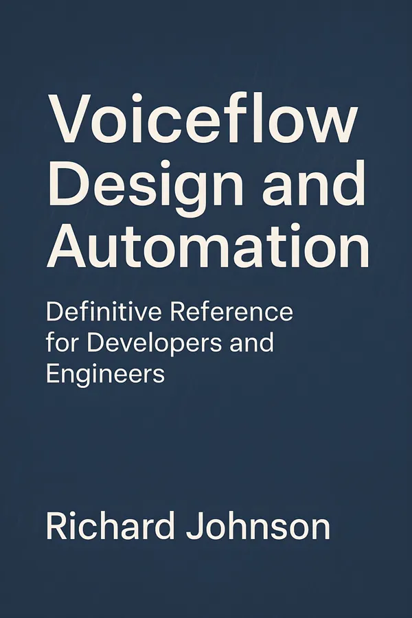 Voiceflow Design and Automation : Definitive Reference for Developers and Engineers