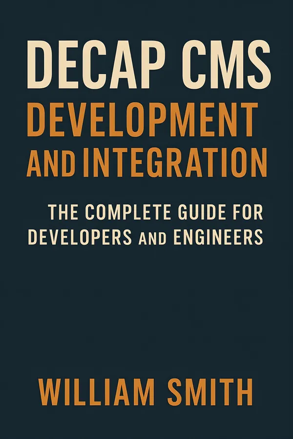 Decap CMS Development and Integration : The Complete Guide for Developers and Engineers