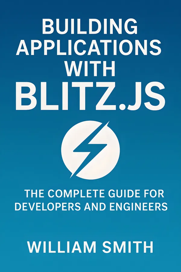 Building Applications with Blitz.js : The Complete Guide for Developers and Engineers