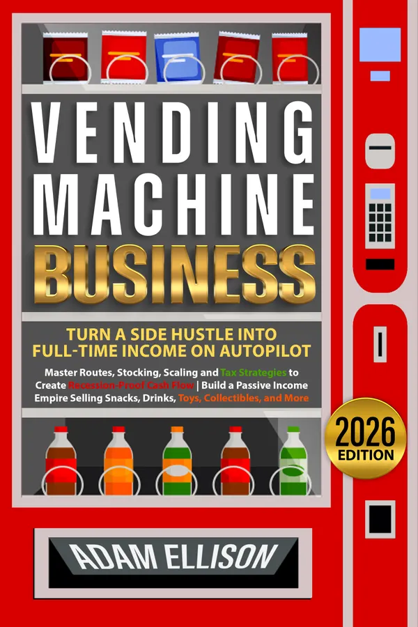 Vending Machine Business - Turn a Side Hustle into Full-Time Income on Autopilot