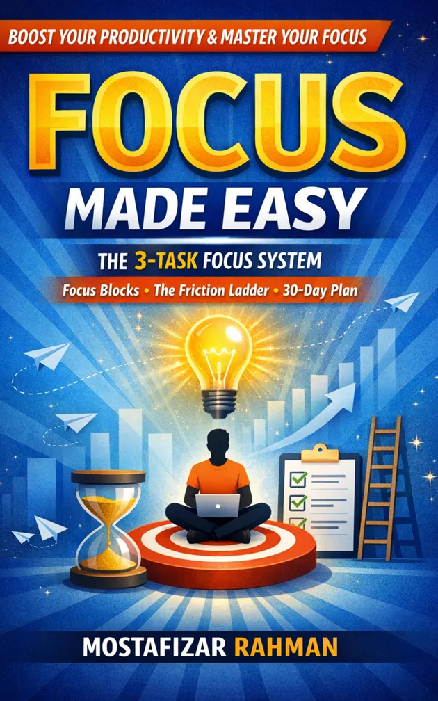 Task Focus Process Focus Focus Made Easy : The 3-Task Focus System: Focus Blocks, the Friction ...