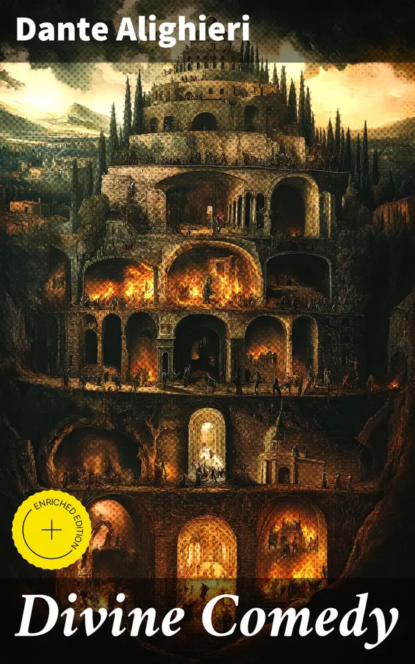 Divine Comedy : Enriched edition. All 3 Books in One Edition – Inferno, Purgatorio & Paradiso