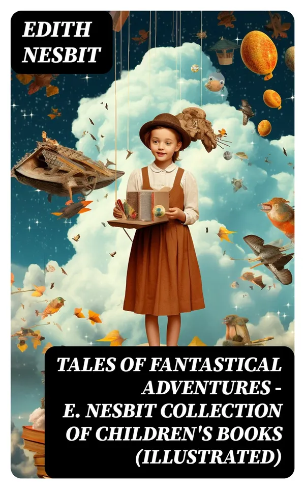TALES OF FANTASTICAL ADVENTURES – E. Nesbit Collection of Children's Books (Illustrated)