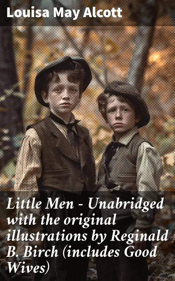 Little Men  - Unabridged with the original illustrations by Reginald B. Birch (includes Good Wives) : A Charming Tale of Education, Friendship, and Moral Growth