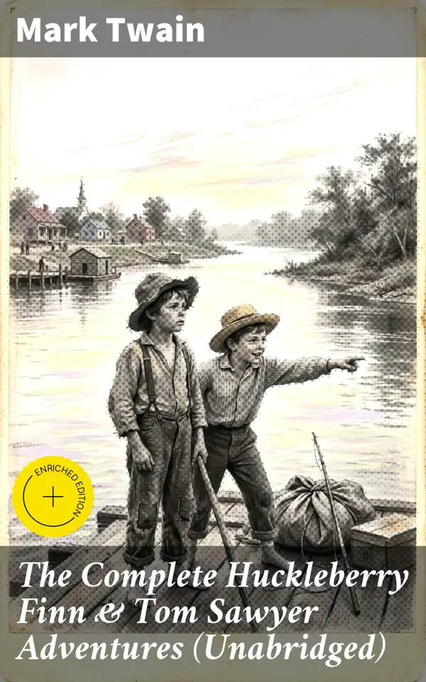 The Complete Huckleberry Finn & Tom Sawyer Adventures (Unabridged) : An Unabridged Adventure of Friendship and Loyalty along the Mississippi River