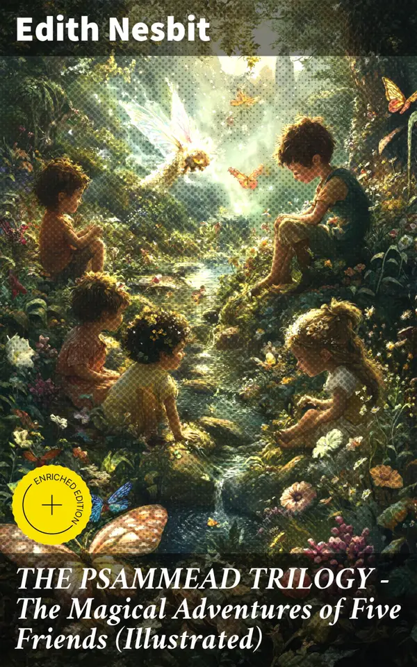 THE PSAMMEAD TRILOGY – The Magical Adventures of Five Friends (Illustrated) : Enriched edition. Five Children and It, The Phoenix and the Carpet & The Story of the Amulet (Fantasy Classics)