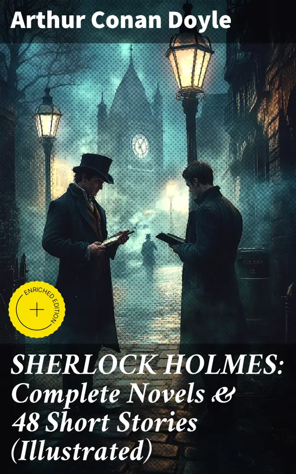 SHERLOCK HOLMES: Complete Novels & 48 Short Stories (Illustrated) : Enriched edition. The Mysterious World of Victorian Crime-Solving