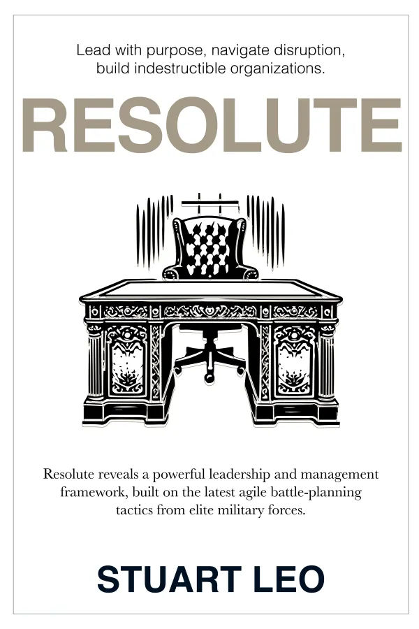 Resolute : Lead with purpose, navigate disruption, and build indestructible organizations.