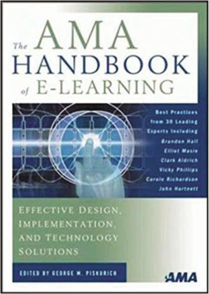 The Ama Handbook Of E-Learning