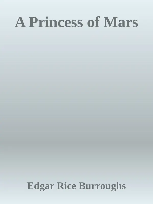 A Princess of Mars