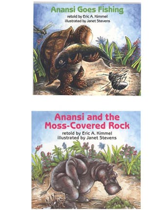 Anansi and the Moss Covered Rock / Anansi Goes Fishing - undefined