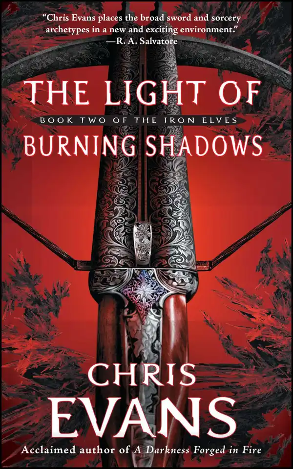 The Light of Burning Shadows : Book Two of the Iron Elves