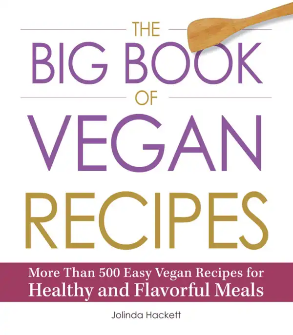 The Big Book of Vegan Recipes : More Than 500 Easy Vegan Recipes for Healthy and Flavorful Meals