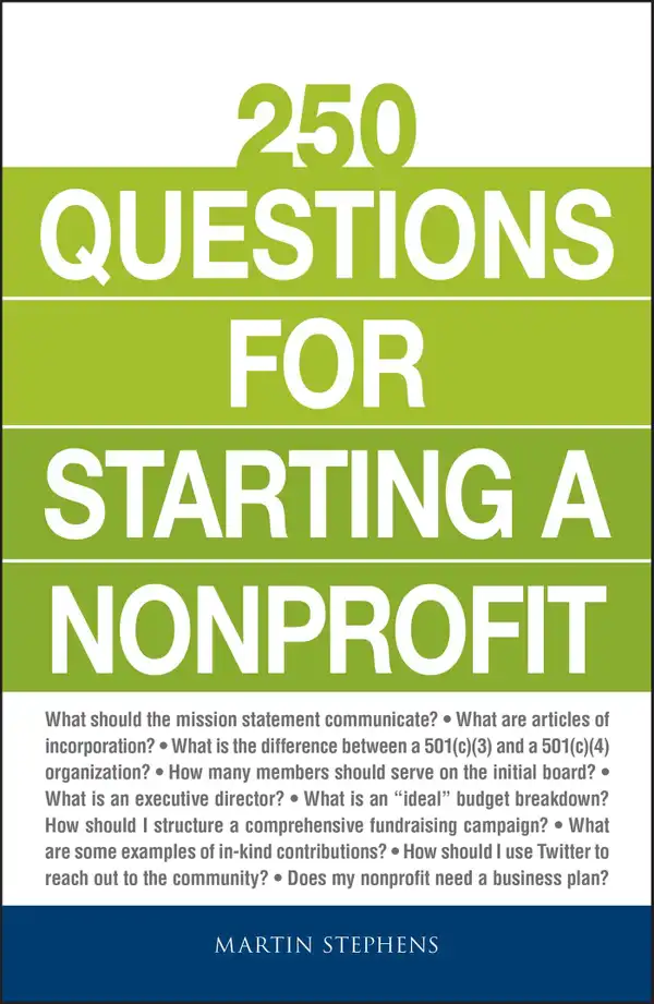 250 Questions for Starting a Nonprofit