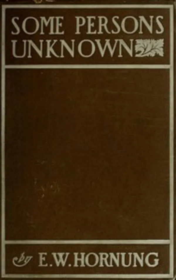Some Persons Unknown