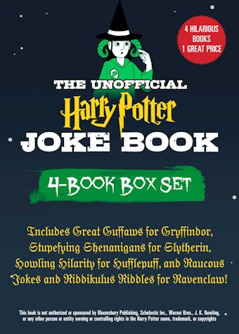 The Unofficial Harry Potter Joke Book 4-Book Box Set: Includes Great Guffaws for Gryffindor, Stupefying Shenanigans for Slytherin, Howling Hilarity for Hufflepuff, and Raucous Jokes and Riddikulus Riddles for Ravenclaw! - undefined