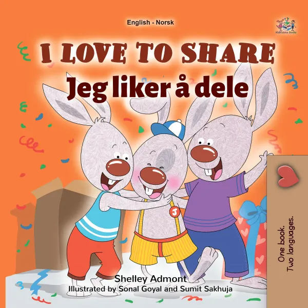 I Love to Share Jeg liker å dele : English Norwegian Bilingual Book for Children