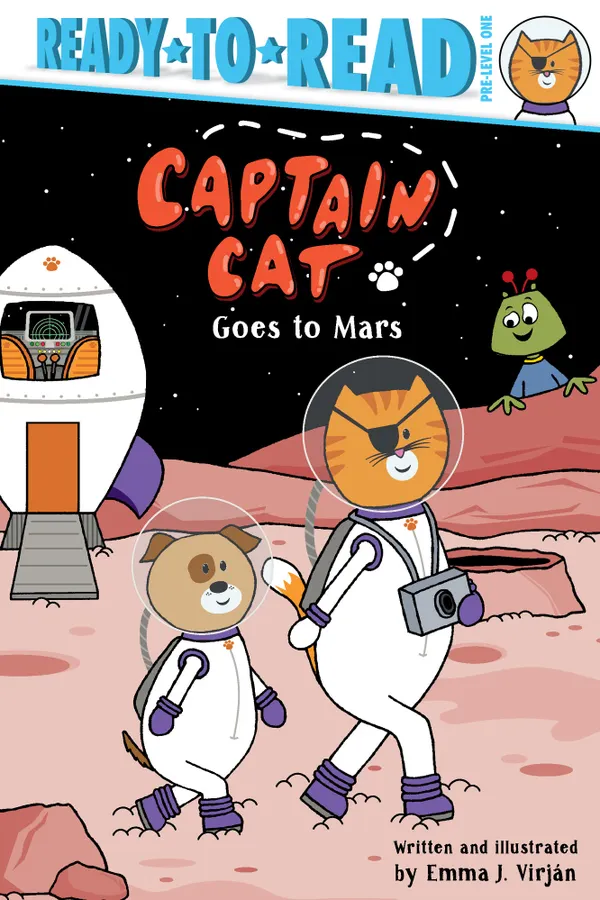 Captain Cat Goes to Mars : Ready-to-Read Pre-Level 1