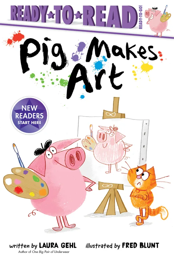 Pig Makes Art : Ready-to-Read Ready-to-Go!