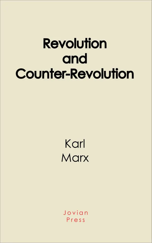 Revolution and Counter-Revolution