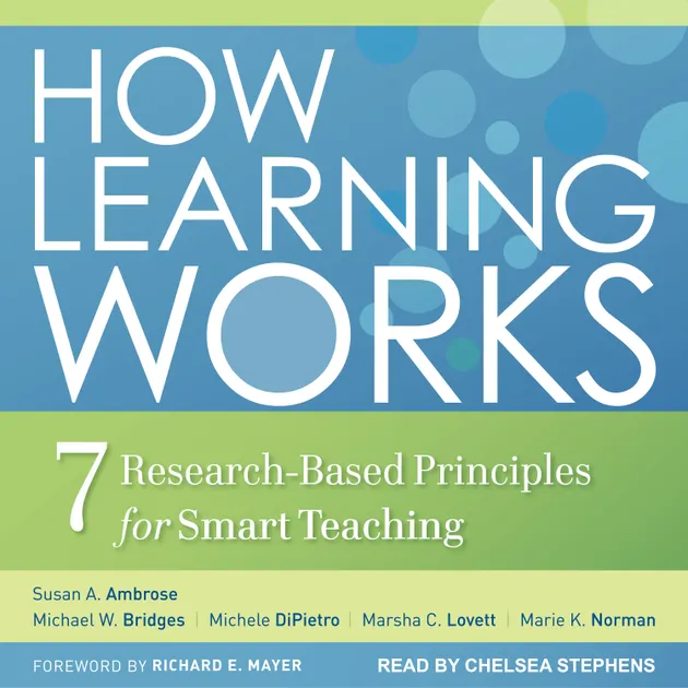How Learning Works : Seven Research-Based Principles for Smart Teaching ...