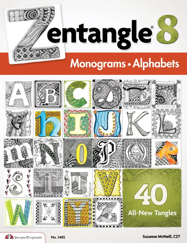 Zentangle 8 : Monograms and Alphabets