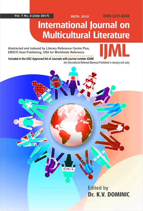 International Journal on Multicultural Literature (IJML) : Vol. 7, No. 2 (July 2017)
