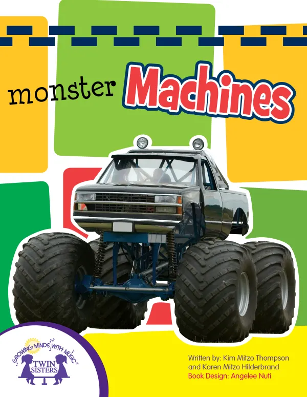 Monster Machines Sound Book
