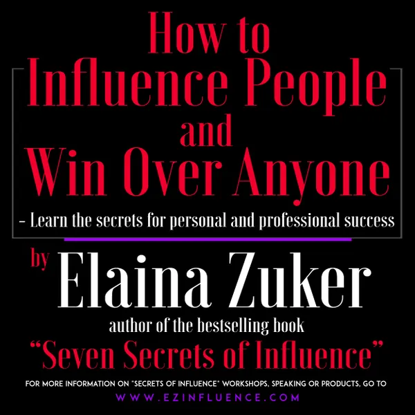 How to Influence People and Win Over Anyone :