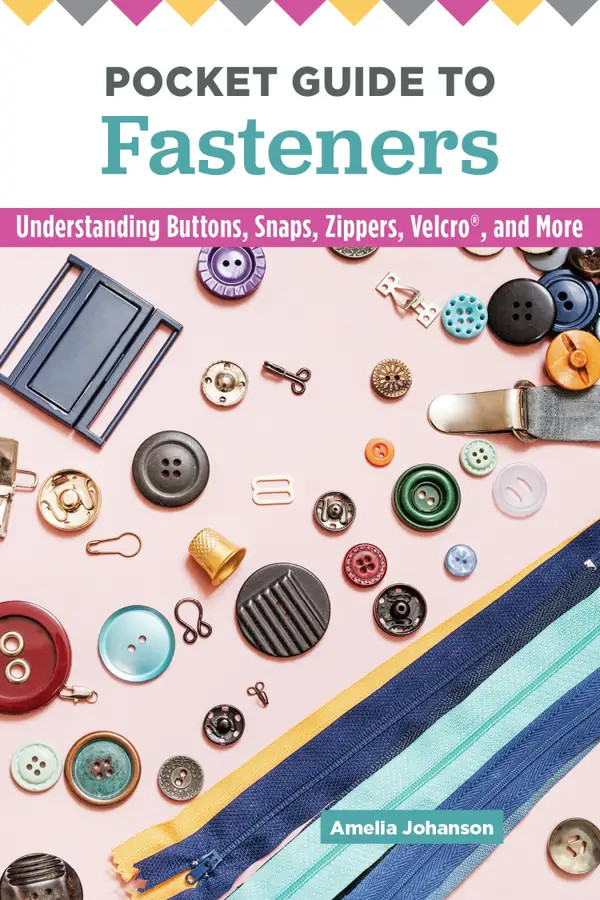 Pocket Guide to Fasteners : Understanding Buttons, Snaps, Zippers, Velcro, and More