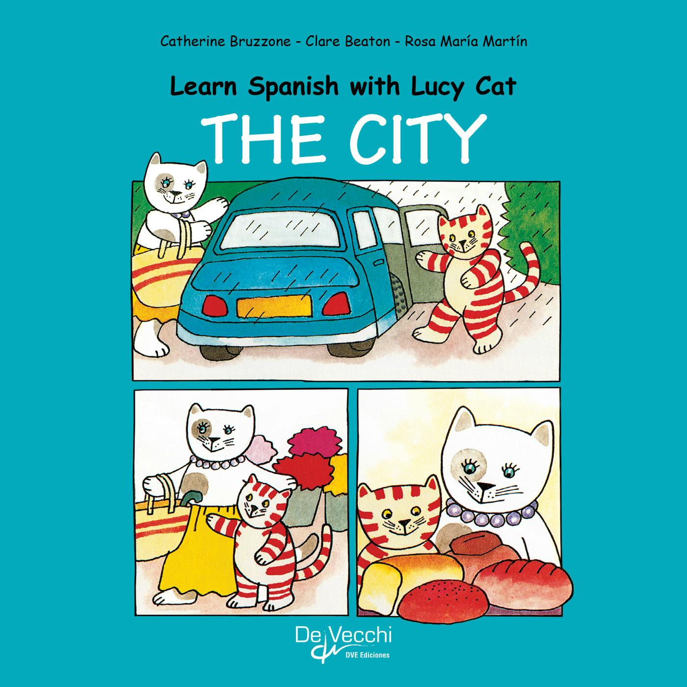 Learn Spanish With Lucy Cat - The City | E-book | Catherine Bruzzone |  Nextory