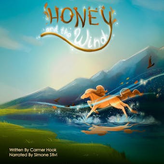 Honey And The Wind: The wind supports and encourages Honey the horse in experiencing her true potential. - undefined