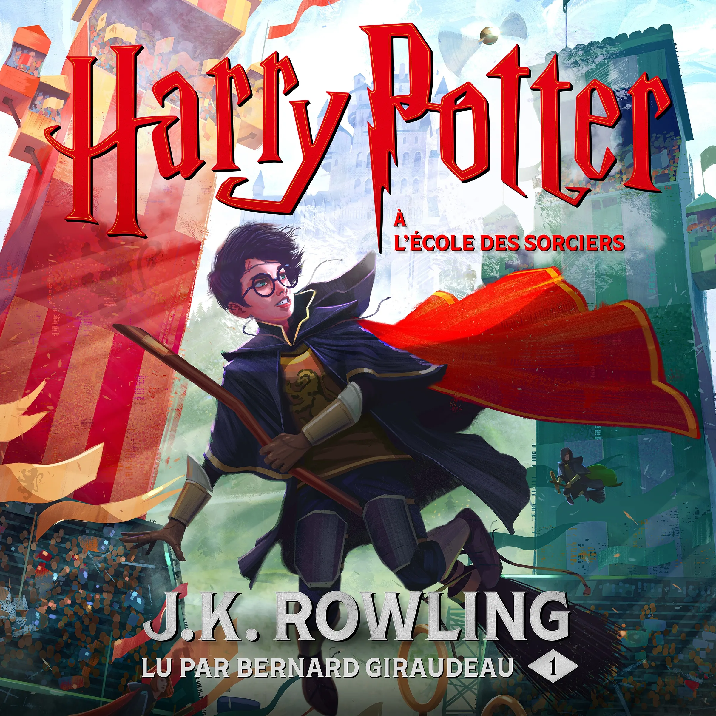 Harry Potter à L'école des Sorciers – Livres numériques et audio – J.K.  Rowling – ISBN 9781781108765 \u0026 9781781101032, image size:2400x2400