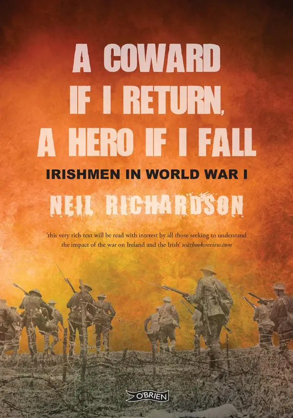 A Coward if I Return, A Hero if I Fall : Stories of Irishmen in World War I