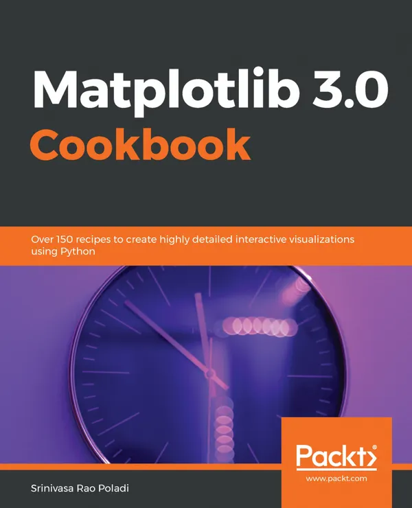 Matplotlib 3.0 Cookbook : Over 150 recipes to create highly detailed interactive visualizations using Python