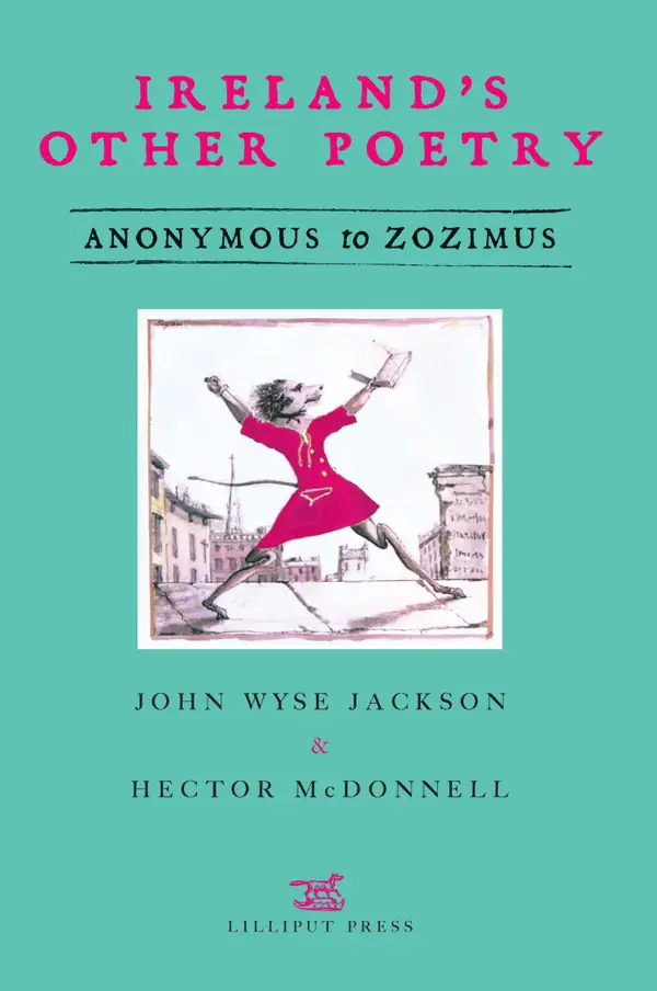 Ireland's Other Poetry: Anonymous to Zozimus