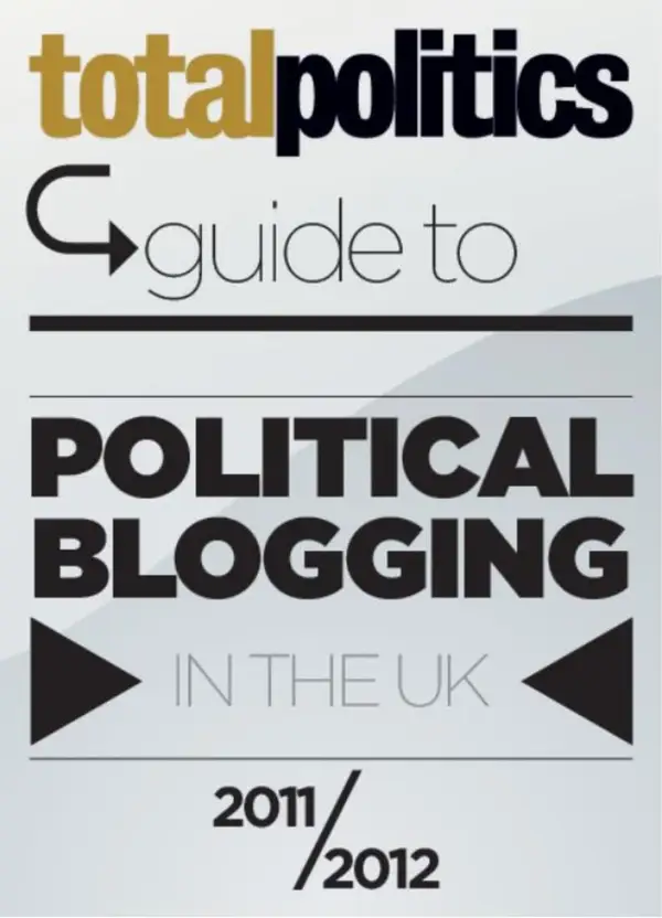 Total Politics Guide to Political Blogging in the UK 2011/12