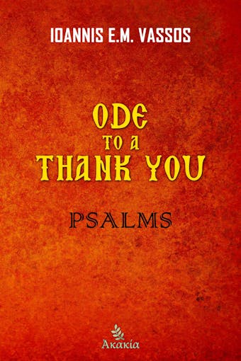 Ode to a Thank You - Ioannis E. M. Vassos
