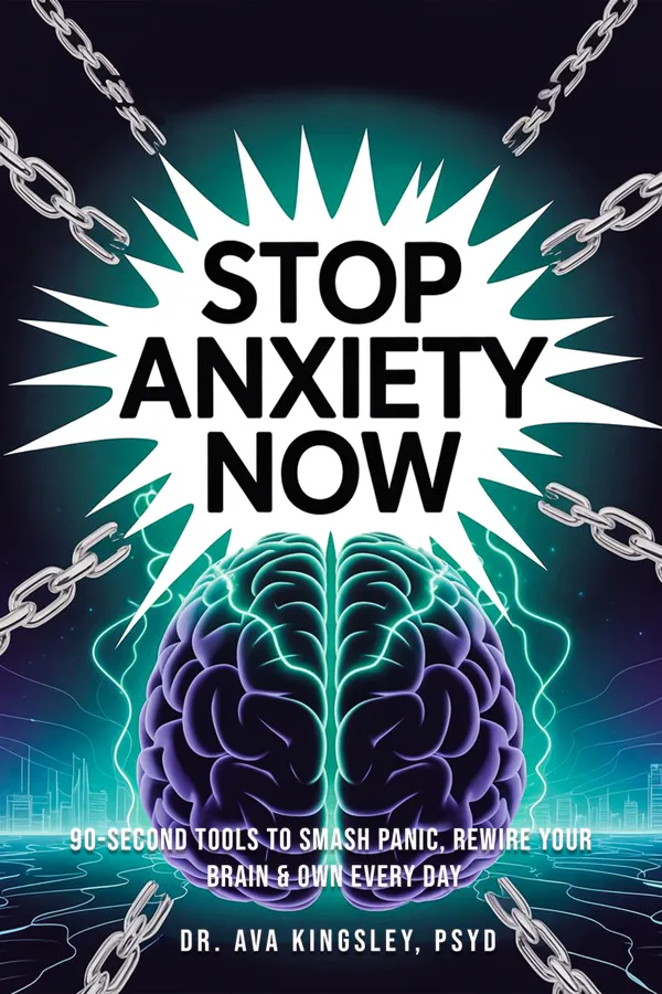 Stop Anxiety Now : 90-Second Tools to Smash Panic, Rewire Your Brain & Own Every Day