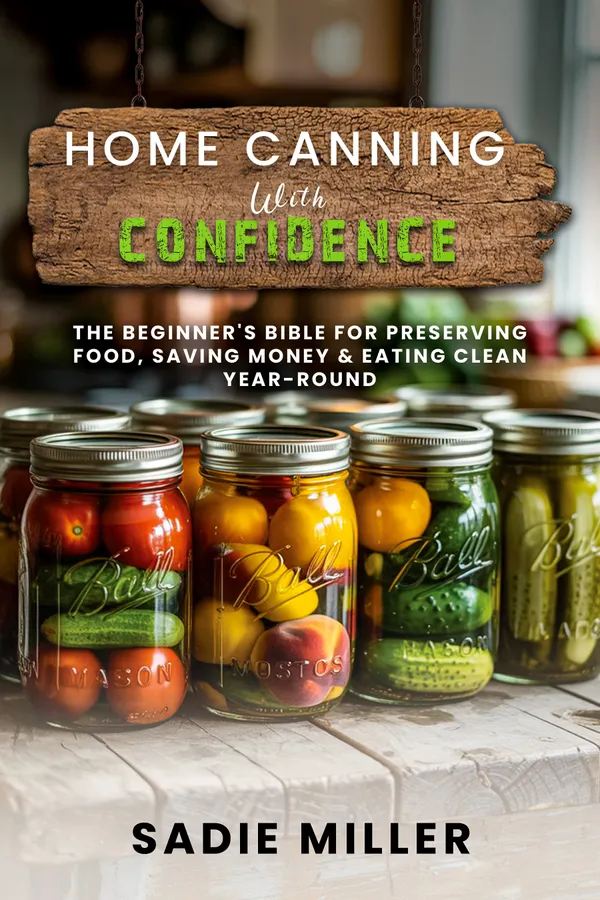 Home Canning with Confidence : The Beginner's Bible for Preserving Food, Saving Money & Eating Clean Year-Round