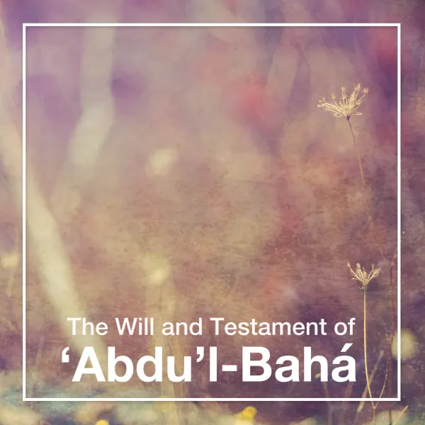 The Will and Testament of Abdu'l-Bahá : 