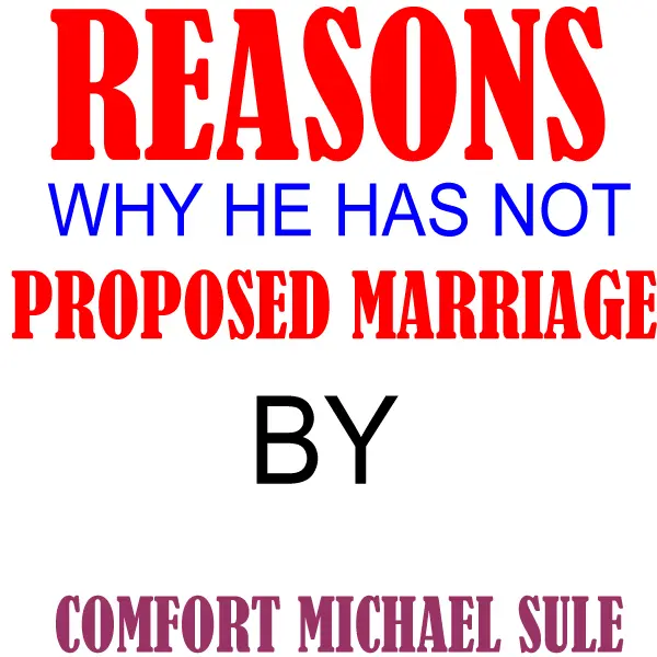 Reasons Why He Has Not Proposed Marriage : 