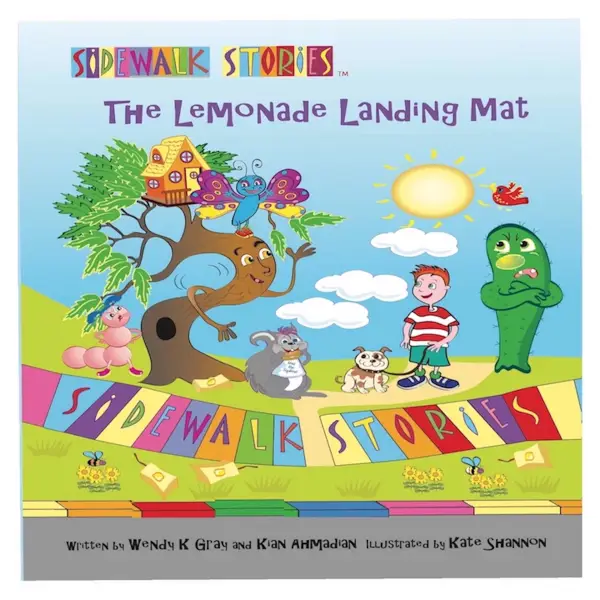 Sidewalk Stories The Lemonade Landing Mat : 